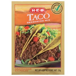 H-E-B Taco Seasoning Mix