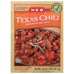 H-E-B Texas Chili Seasoning Mix