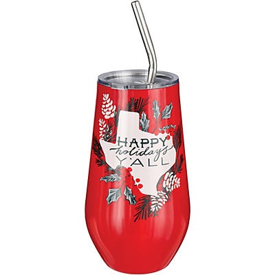 Destination Holiday Joy Stainless Steel Tumbler - Shop Cups & Tumblers at  H-E-B