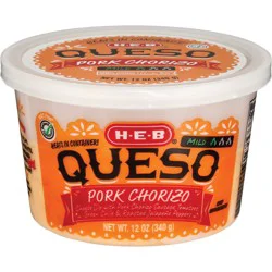 H-E-B Pork Chorizo Queso Dip - Mild