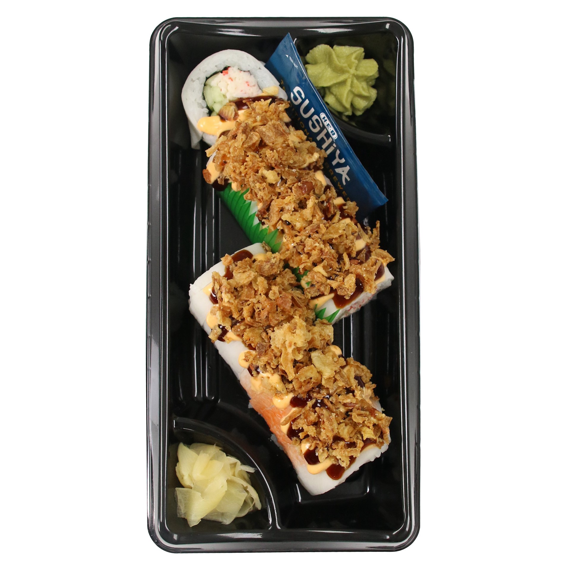 slide 1 of 1, H-E-B Sushiya Gulf Coast Sushi Roll, 10 ct