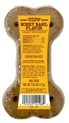 Heritage Ranch by H-E-B Jumbo Dog Biscuit - Honey Basil Flavor