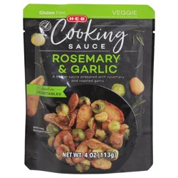 H-E-B Cooking Sauce - Rosemary & Garlic