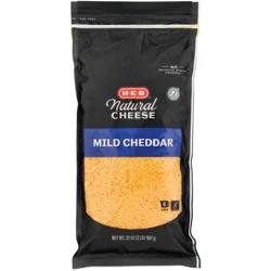 H-E-B Mild Cheddar Shredded Cheese