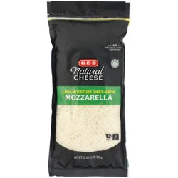 H-E-B Low Moisture Part-Skim Mozzarella Shredded Cheese