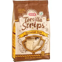 H-E-B Restaurant Style Tortilla Strips Chips