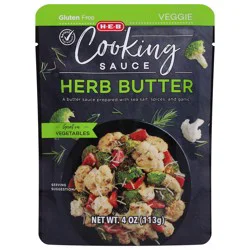 H-E-B Cooking Sauce - Herb Butter