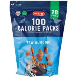 H-E-B Raw Almonds 100 Calorie Snack Packs