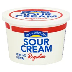 Hill Country Fare Regular Sour Cream
