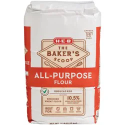 H-E-B The Baker's Scoop Unbleached All-Purpose Flour