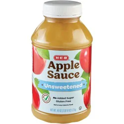 H-E-B Unsweetened Applesauce