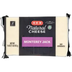 H-E-B Monterey Jack Cheese