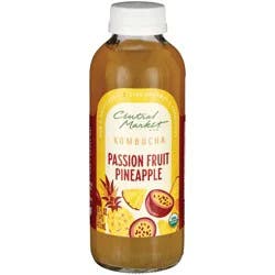 Central Market Organic Kombucha - Passion Fruit Pineapple