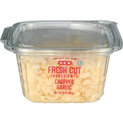 H-E-B Fresh Chopped Garlic - Single Serve