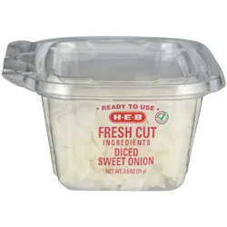 H-E-B Diced Sweet Onion - Single Serve