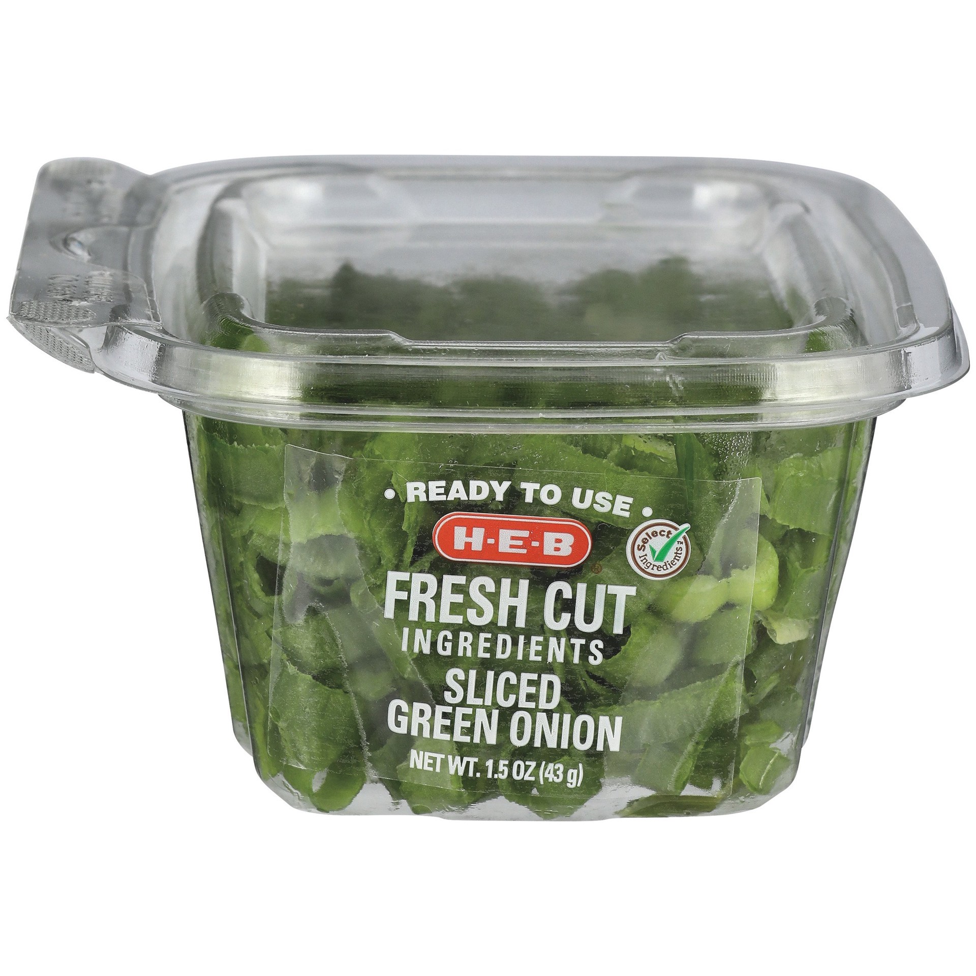 slide 1 of 1, H-E-B Fresh Sliced Green Onion - Single Serve, 1.5 oz