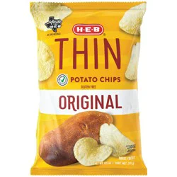 H-E-B Thin Potato Chips - Original