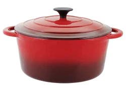 Cocinaware Enamel Cast Iron Dutch Oven – Red