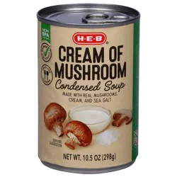 H-E-B Cream of Mushroom Condensed Soup