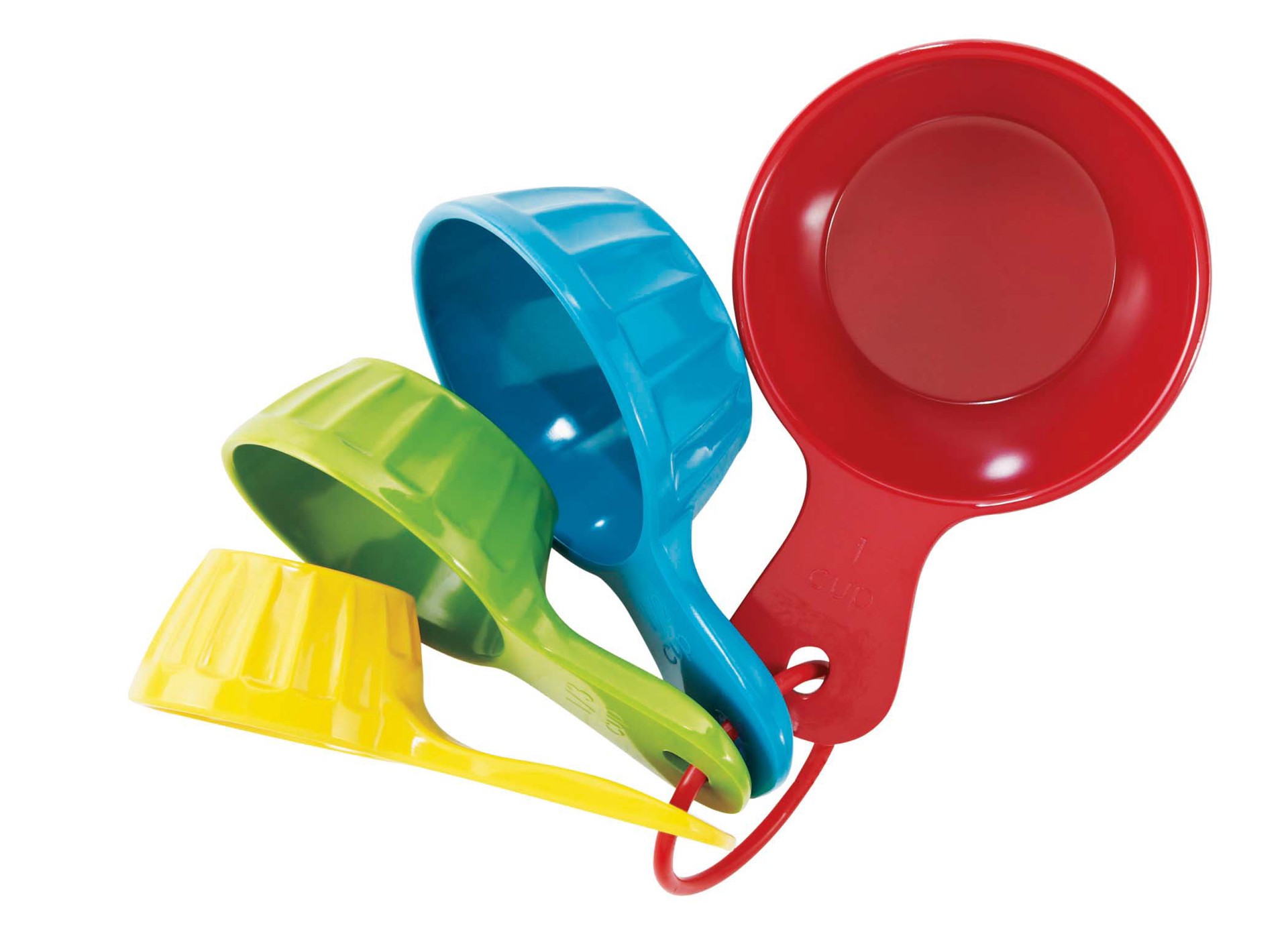 slide 1 of 1, Cocinaware Melamine Measuring Cup Set, 4 ct