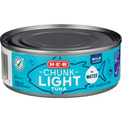 H-E-B Chunk Light Tuna in Water