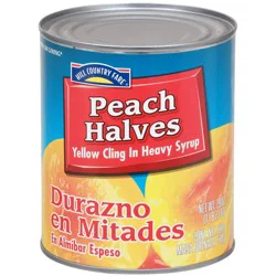 Hill Country Fare Peach Halves - Heavy Syrup