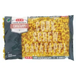 H-E-B Corkscrew Cavatappi Pasta Noodles