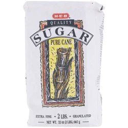 H-E-B Pure Cane Extra Fine Granulated Sugar