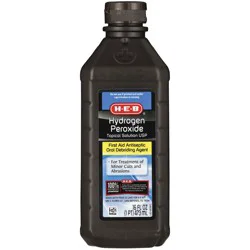 H-E-B Hydrogen Peroxide Topical Solution - First Aid Antiseptic