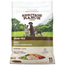 Heritage Ranch by H-E-B Adult Grain-Free Dry Dog Food - Chicken & Chickpea