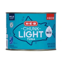 H-E-B Chunk Light Tuna in Water