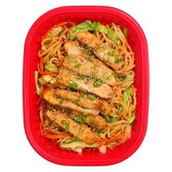 H-E-B Sushiya Chicken Lo Mein Noodle Bowl - Served Hot