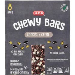 H-E-B Cookies & Creme Chewy Bars