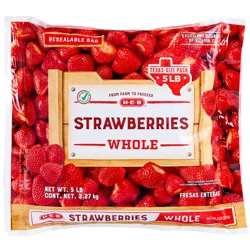 H-E-B Frozen Whole Strawberries - Texas-Size Pack