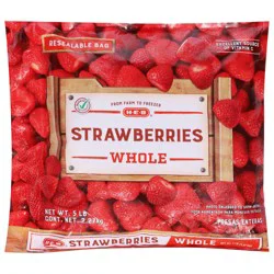 H-E-B Frozen Whole Strawberries
