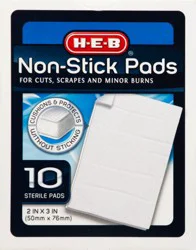 H-E-B Non-stick Sterile Pads