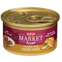 H-E-B Market Blend Classic Pate Wet Cat Food Can - Chicken Entrée