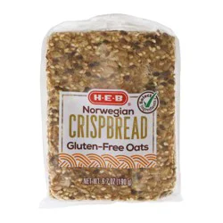 H-E-B Norwegian Crispbread - Gluten Free Oats