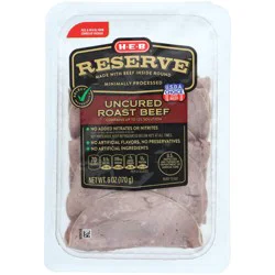 H-E-B Reserve Angus Roast Beef Lunch Meat