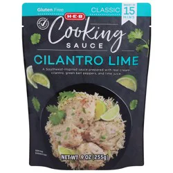 H-E-B Cooking Sauce - Cilantro Lime
