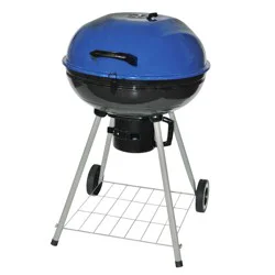 Hill Country Fare Kettle Charcoal Grill - Blue