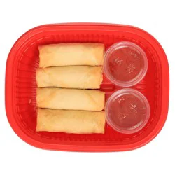 H-E-B Sushiya Vegetable Spring Rolls - Served Hot