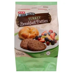 H-E-B Fully Cooked Turkey Breakfast Patties