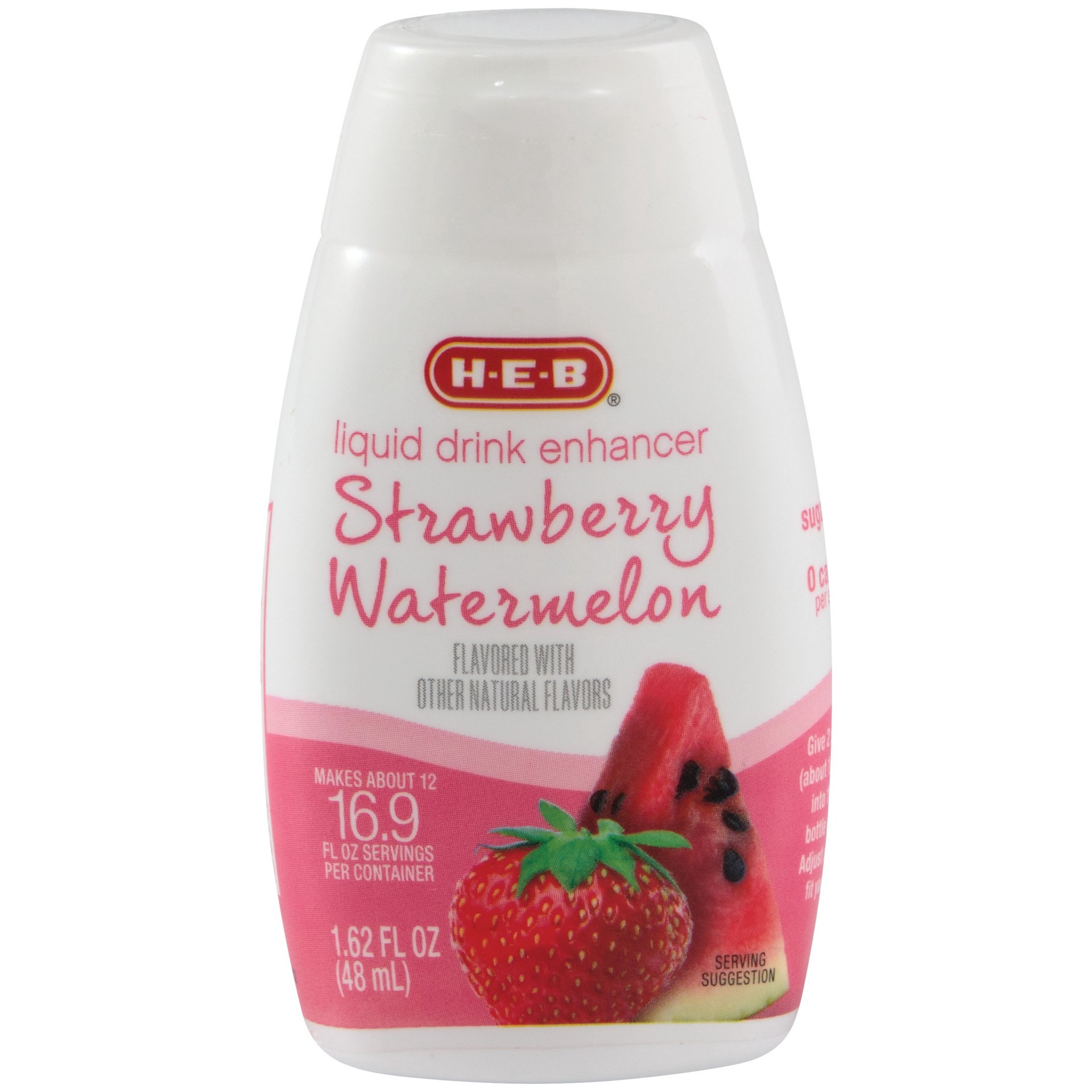 slide 1 of 1, H-E-B Strawberry Watermelon Liquid Drink Enhancer, 1.62 oz