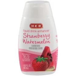 H-E-B Strawberry Watermelon Liquid Drink Enhancer