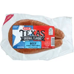 H-E-B Texas Beef Smoked Sausage - Original