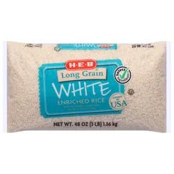 H-E-B Enriched Long Grain White Rice
