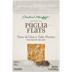 Central Market Puglia Flats - Chia Seed & Sea Salt