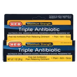 H-E-B Triple Antibiotic Plus Scar Ointment