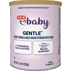 H-E-B Baby Gentle Milk-Based Powder Baby Formula With Iron